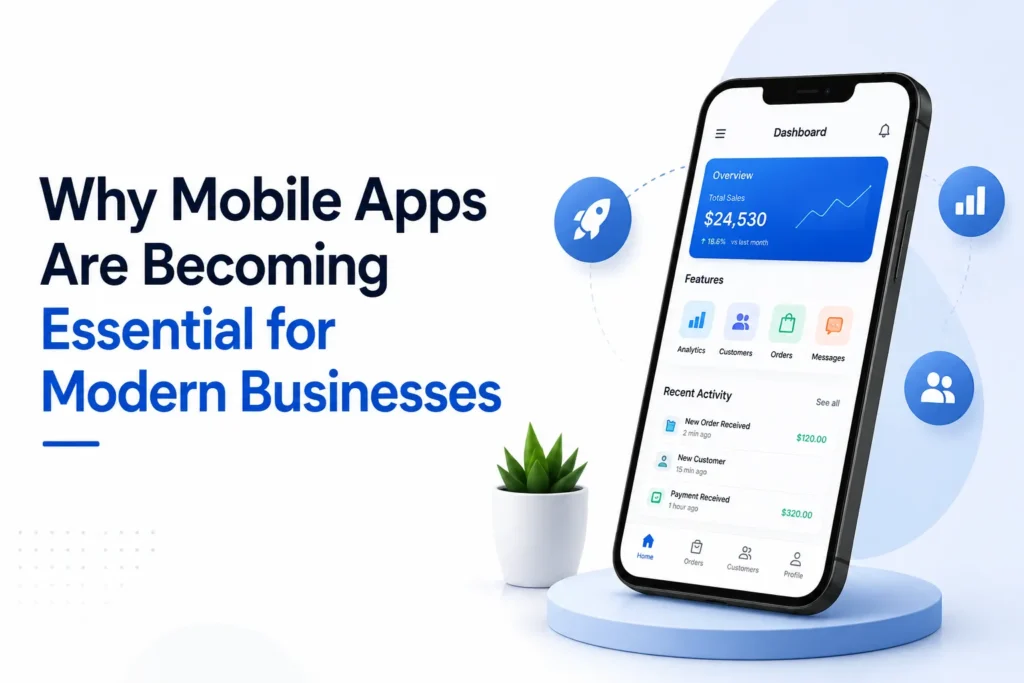 Why Mobile Apps Are Becoming Essential for Modern Businesses